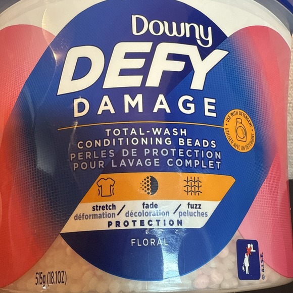 Downy Defy Damage Total Wash Conditioning Beads Floral Scent 18.10 Oz  Sealed P - Picture 4 of 7